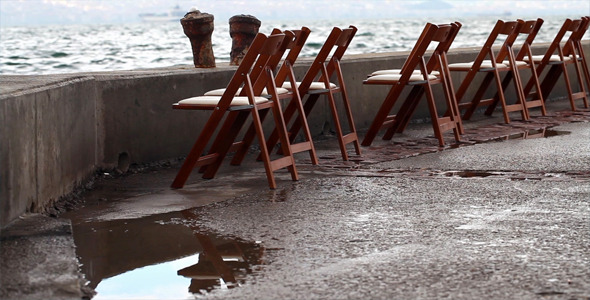 Chairs near the Seaside