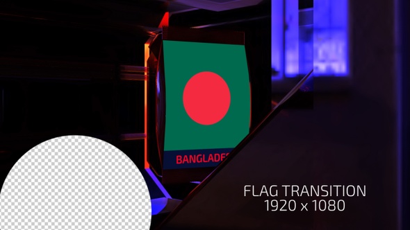 Bangladesh Flag Transition