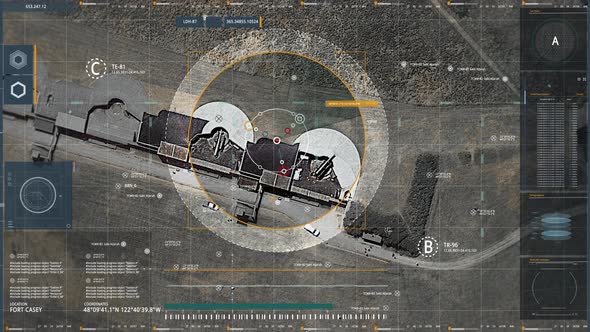 Security Sensors Software Detected Military Drones Approaching Fort Location alt