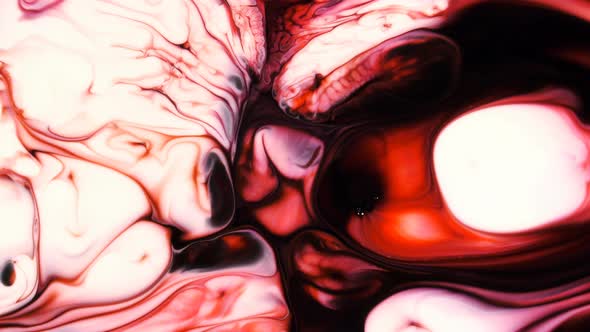 Abstract Art Ink Paint Spread Explode Background 