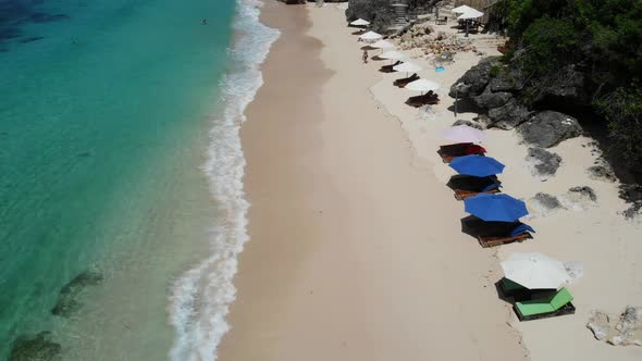 Melasti Beach in Bali, Indonesia