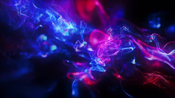 Fluid Particles Background Loop 