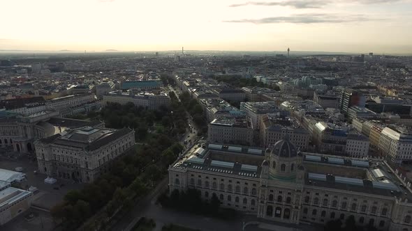 Aerial of the Neue Burg