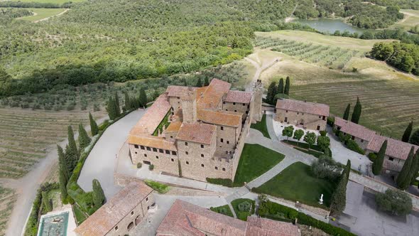 Banfi Castle Orcia Valley Tuscany