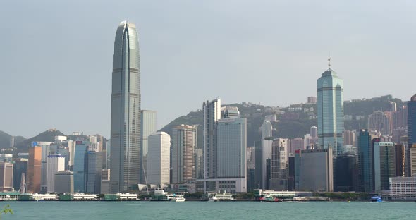 Hong Kong landmark in the city