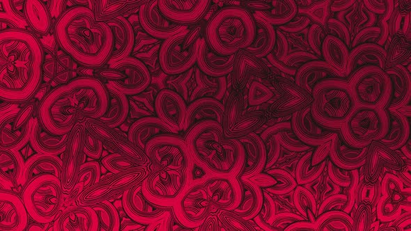 Red pattern moving background