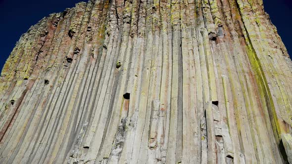 Amazing Panoramic View of Devils Tower in Summer Season