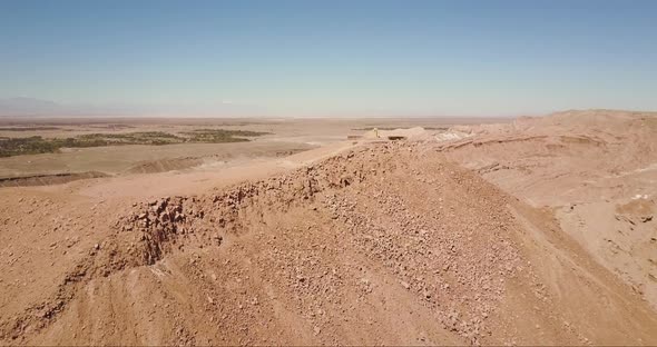 The archaeological site of Pukara de Quitor in Atacama Desert.