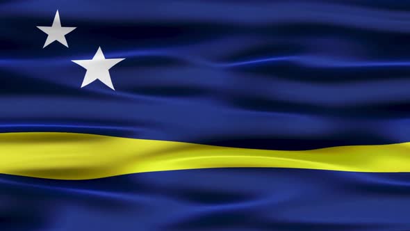 Curaçao Flag Waving