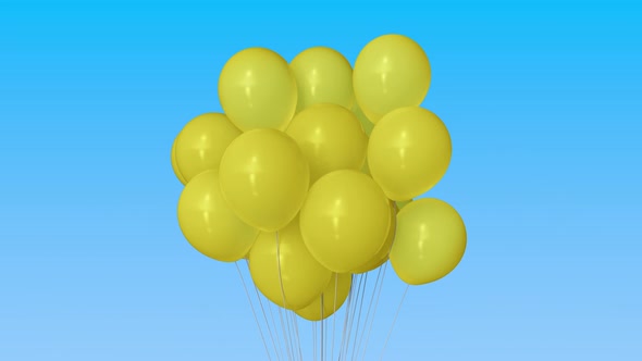 Making a Bunch of Yellow Balloons alt
