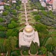 Bahai temple and gardens in Haifa, Israel, 4k aerial drone view - VideoHive Item for Sale