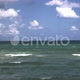 Atlanitc Ocean Waves Boat And Cloads - VideoHive Item for Sale