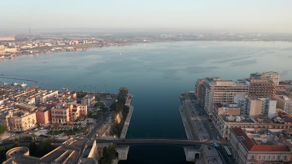 Aerial view of Taranto