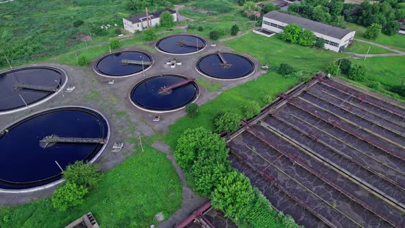 Outdoor Wastewater Cleaning Complex