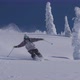 Downhill Skier- Shredding Fresh Powder - VideoHive Item for Sale