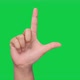 HAND (Green Sceen) hand signal - Scale or Zoom - VideoHive Item for Sale