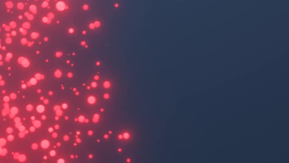 Particles Motion Background