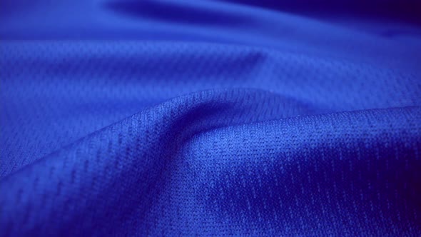 Close Up Detailed Cloth Texture of Shiny Spandex Cloth with Dolly Shot