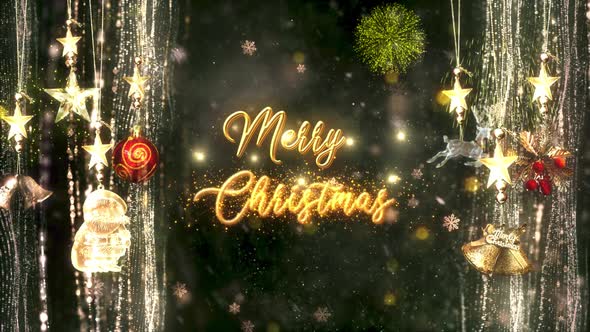Merry Christmas Greetings Wishes V3