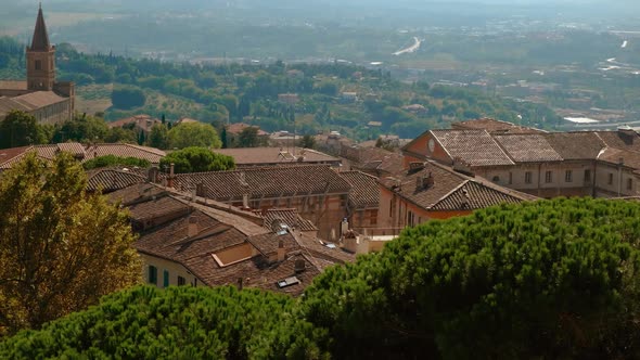 The Old Town of Perugia, Umbria, Italy