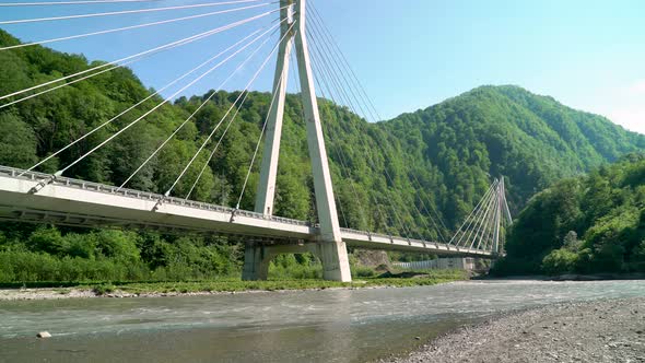Modern Cable-stayed Bridge