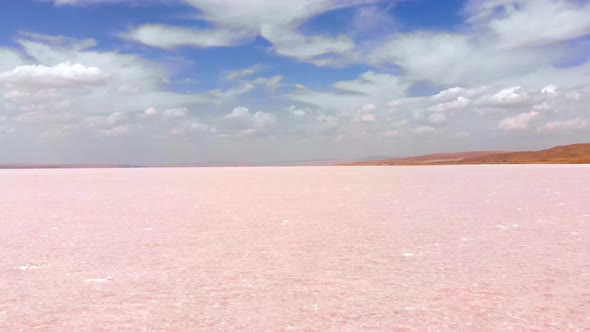 Tuz Lake Panorama Background