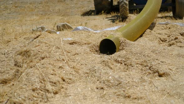 Hay Sprayer Closeup