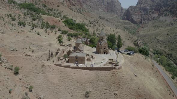 Ancient monastery  Noravanq in Armenia.