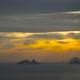 Cloudy and Golden Mourning - Amanhecer parcialmente nublado e dourado na Barra da Tijuca Rio - VideoHive Item for Sale