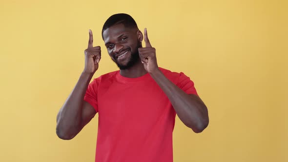 Supportive African Man Encouraging Gesture Gif