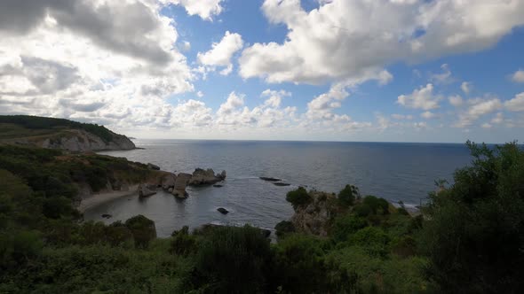 Sea Cloud Sky Timelapse 4K