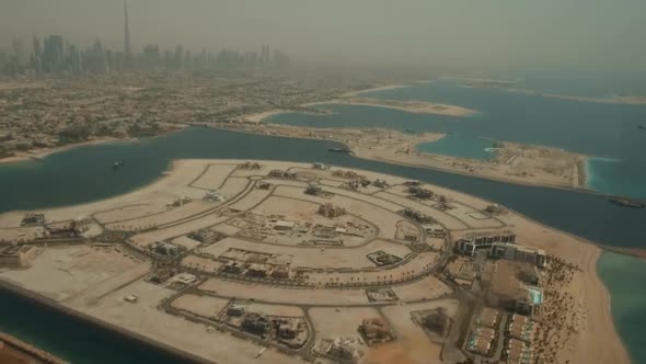 Aerial view video, Dubai, United Arab Emirates