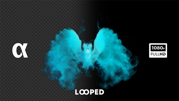 Halloween Smoky Flying Bat alt