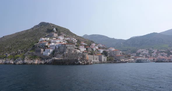 Exit Port of Greek Island Hydra