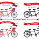 Wedding Tandem Bicycles - GraphicRiver Item for Sale