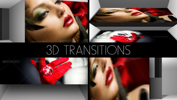 3D transitions slideshow