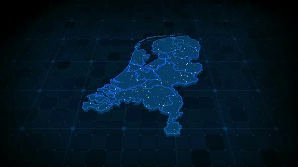 Netherlands Map Hd