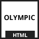 Olympic One Page Parallax Template - ThemeForest Item for Sale