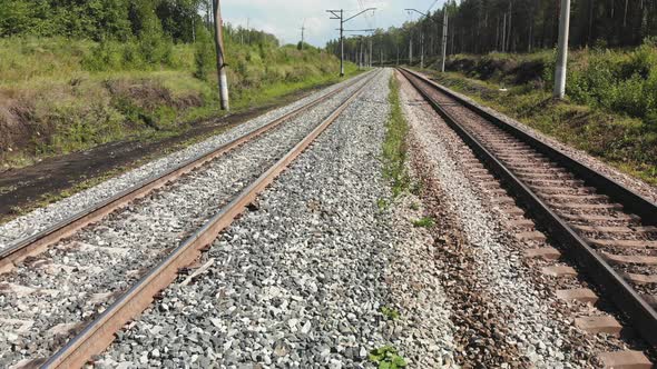 The TransSiberian Railway in Russia