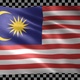 Malaysia waving flag looped - VideoHive Item for Sale