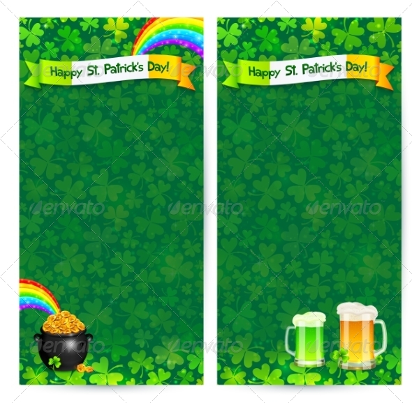 Green Patrick's Day Flyer Templates