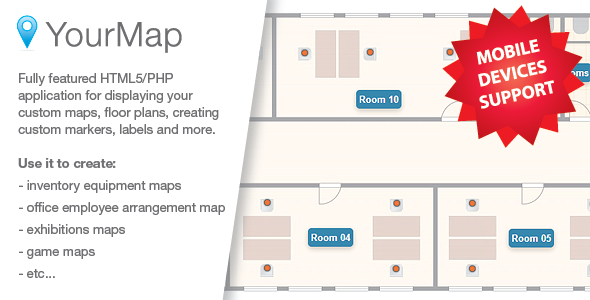 YourMap - konfigurowalne mapy z panelem zaplecza