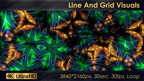 Line And Grid Visuals