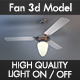 Fan 3d Model - 3DOcean Item for Sale