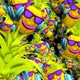 Pinneapples with headphone and sunglasses - VideoHive Item for Sale