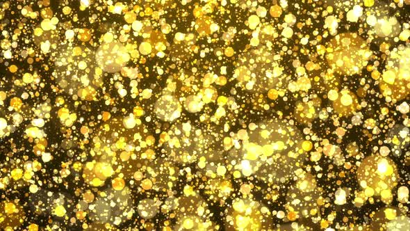 Gold Glittering Background alt