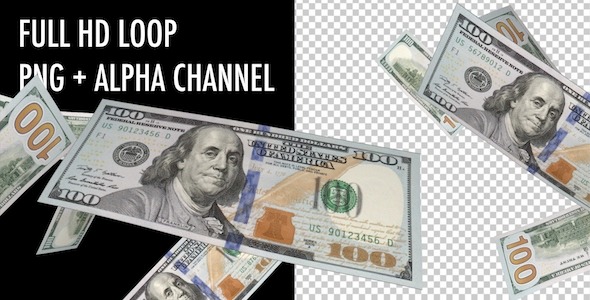 Money Vortex - New 100 USD Bills