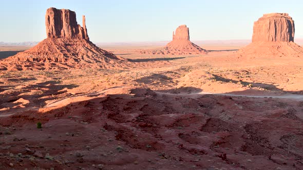 Amazing View of Monument Valley in Summer Season USA