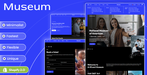 Museum - Shopify 2.0 Art Gallery Exhibition Theme
