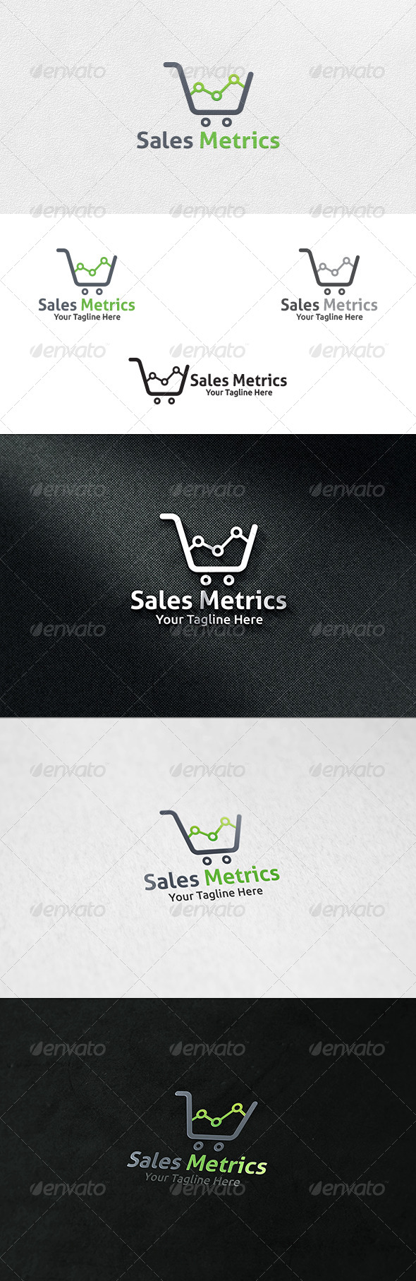 Sales Metrics - Logo Template